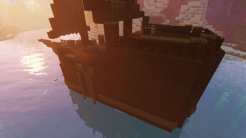 Как построить Корабль в Minecraft17