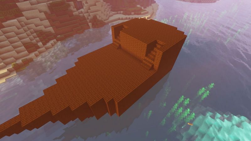 Как построить корабль в Minecraft8