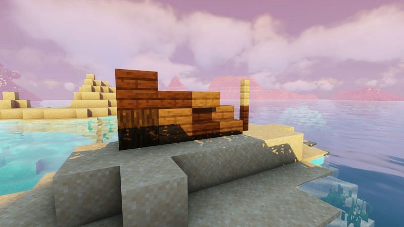 Как построить корабль в Minecraft1
