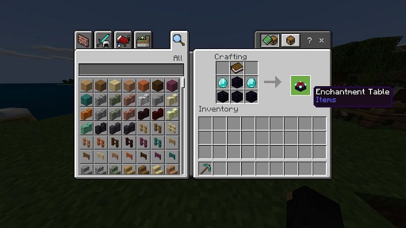 Как зачаровать в Minecraft4