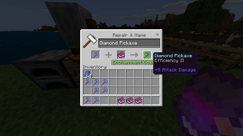 Как зачаровать в Minecraft9