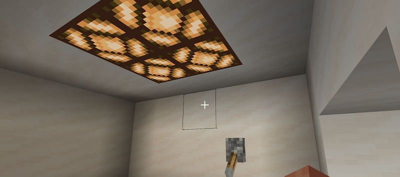 Как сделать свет в Minecraft6